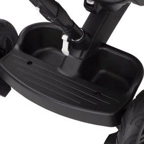 Tricicletă pentru copii 5v1 EASYTWIST verde/neagră KINDERKRAFT