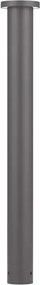 Stalp de exterior LED 2700K, IP65 BAST H-65cm gri inchis