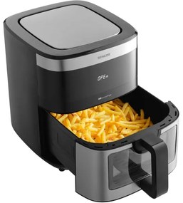 Friteuză cu aer cald Sencor 9 l 1700W/230V negru/crom mat