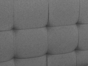 Pat matrimonial Boxspring 140 cm Duel 2 (maro) ( cu saltea și sp. depozitare). 1046445