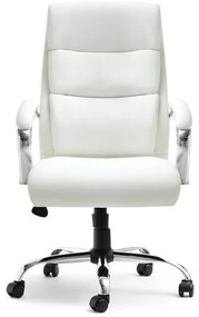 Fotoliu Luxus (alb + crom). 1109949