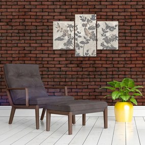 Tablou - Frunze texturate (90x60 cm)