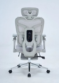 RESIGILAT- DeluxStar T9 FOAM Premium – Scaun ergonomic, Cotiere 6D, Suport Lombar Adaptiv, Spătar Reglabil pe Înaltime în 5 pozitii, Mecanism Înclinare/Blocare, Șezut buretat, Gri