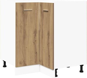 vidaXL Dulap de bucătărie “Lyon” stejar artizanal 75,5x75,5x81,5 cm