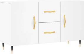 vidaXL Dulap, alb, 100x36x60 cm, lemn compozit