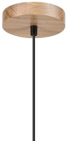 Lustră pe cablu Brilagi WOODY BASKET 1xE27/60W/230V stejar