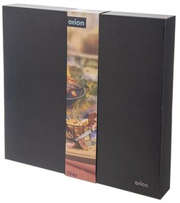 Tacâmuri argintii/în culoare naturală din oțel inoxidabil 15 buc. – Orion