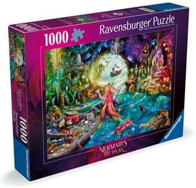 PUZZLE COMOARA SIRENELOR 1000 PIESE - RAVENSBURGER (RVSPA01577)