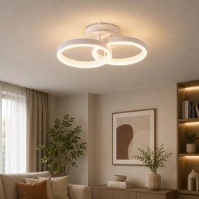 Aplica LED Erste Anna 28W 3CCT 285x175x90mm Alb, Corp Iluminat Modern Inteligent cu Temperatura Culoare Reglabila, Design Elegant pentru Living Hol
