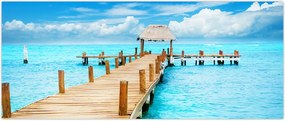 Tablou - Ponton (120x50 cm)
