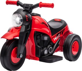 AIYAPLAY Motocicletă electrică pentru copii, 6V cu muzică și bule, 2,5-3 km/h, pentru copii 2-5 ani | Aosom Romania