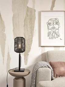 Veioza eco din bambus cu ratan Tanami bl/tube S, bl