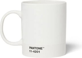 Cană ceramică albă 375 ml Cloud Dancer - Pantone