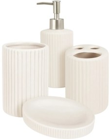 Set baie Stripes, 4 buc, alb