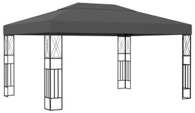 Pavilion, antracit, 3 x 4 m, material textil Antracit, 3 x 4 m