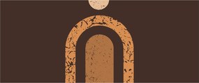 Tablou - Arce portocalii N⁰3 (120x50 cm)