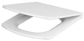 Set vas wc, Cersanit, Easy New, stativ, alimentare verticala, rimless cu rezervor si capac soft-close si easy off inclus