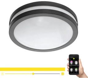 Eglo 33571 - Corp de iluminat LED reglabil pentru baie LOCANA, 14W, 230V, IP44, antracit