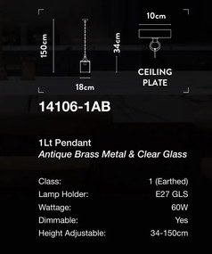 Lustra suspendata metal stil industrial decorativ Belle