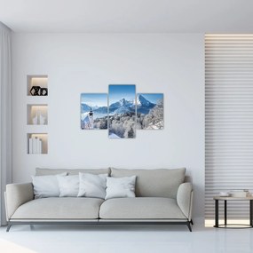 Tablou - Peisaj cu ninsoare (90x60 cm)