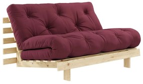 Canapea variabilă Karup Design Roots Raw/Bordeaux