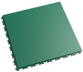 Tigla Fortelock Invizibil, model piele de sarpe, verde
