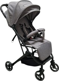 Carucior sport ultracompact pentru copii BABY CARE 311 Transformabil in troller, Spatar reglabil in 3 trepte, Pozitie somn, Gri