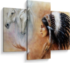 Tablou - Farmecele indienilor (90x60 cm)