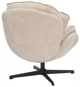 Fotoliu Betty bej/negru Tap.241