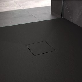Cada de dus Magnum 90x90 cm negru