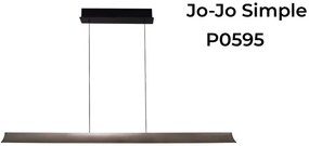 Lustra suspendata LED design modern Jo-Jo Simple gri