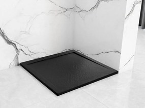 Cadita dus patrata Rea Grand 90x90 negru