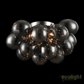 Lustra aplicata / Plafoniera design deosebit diam. 38cm Balbo fumurie MYMOD112-04-N