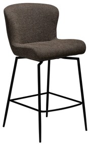 Scaun de bar maro tapițat (înălțime șezut 67,5 cm) Glam – DAN-FORM Denmark