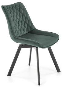 Scaun K520 velvet verde