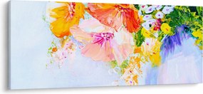 Tablou - Flori,pictură (120x50 cm)
