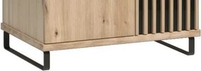 Picioare metalice, 40,6x10, negre, KOLI