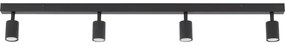 Spot NEX 4xGU10/10W/230V negru