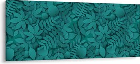 Tablou - Frunze (120x50 cm)