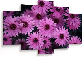 Tablou cu florile roz (150x105 cm)