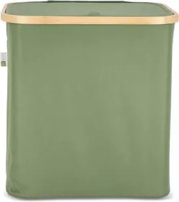 Cos pentru rufe NOLVIO 50 L, verde