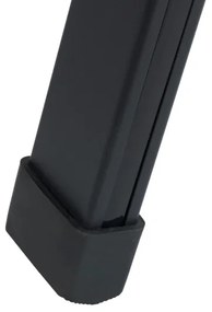 WENKO 50482100 - Scăriță din aluminiu ALU-DESIGN 44x101 cm, negru