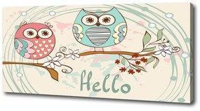 Tablou pe pânză canvas Owls