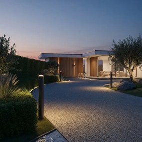 Lampă LED de exterior Ideal Lux BOEING LED/14W/230V 100 cm IP65 negru