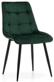 JAKS SCAUN DE SUFRAGERIE CHIC VELVET VERDE