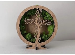 Li-Go 23622/DUB2 - Decorațiune de masă LED dimerizabilă LED/12W/230V 20x22 cm stejar