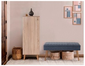 Mobilier Hol Beside 1 (stejar sonoma + albastru închis) . 1093982