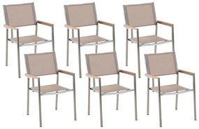 Set scaune 4 buc. Grosso (bej). 1011513