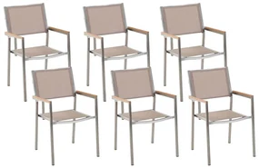 Set scaune 4 buc. Grosso (bej). 1011513