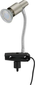 Briloner 2877-012P - Lampă de masă LED cu clips SIMPLE 1xGU10/3W/230V